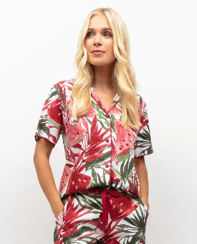 Mel Watermelon Print Pyjama Top Baby pajama sets