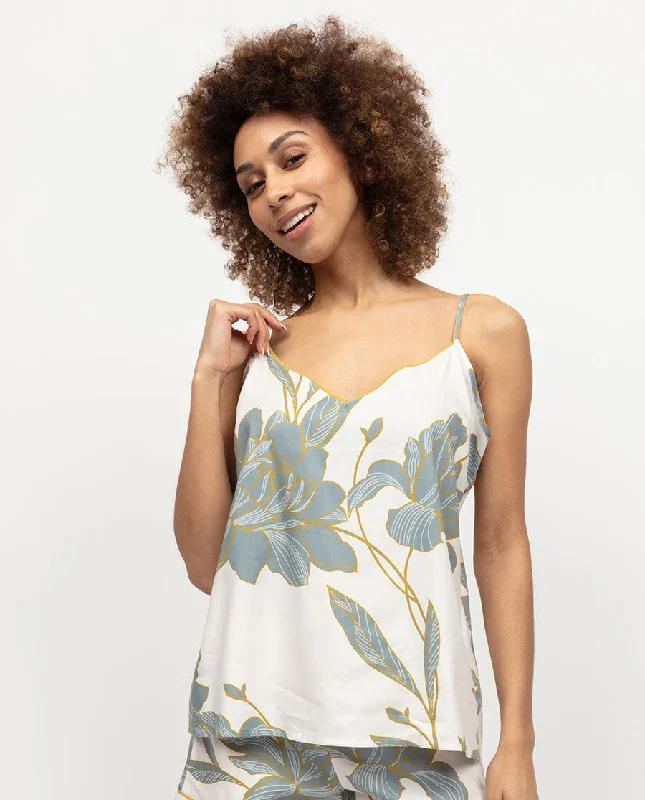 Piper Womens Floral Print Cami Camisole pajama sets