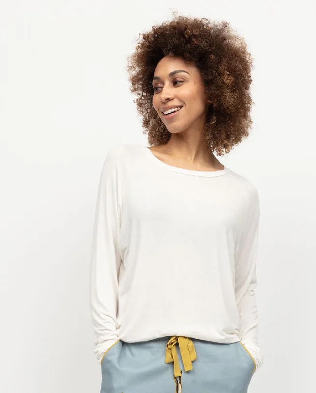 Piper Womens Slouch Jersey Pyjama Top Work-from-home pajama sets