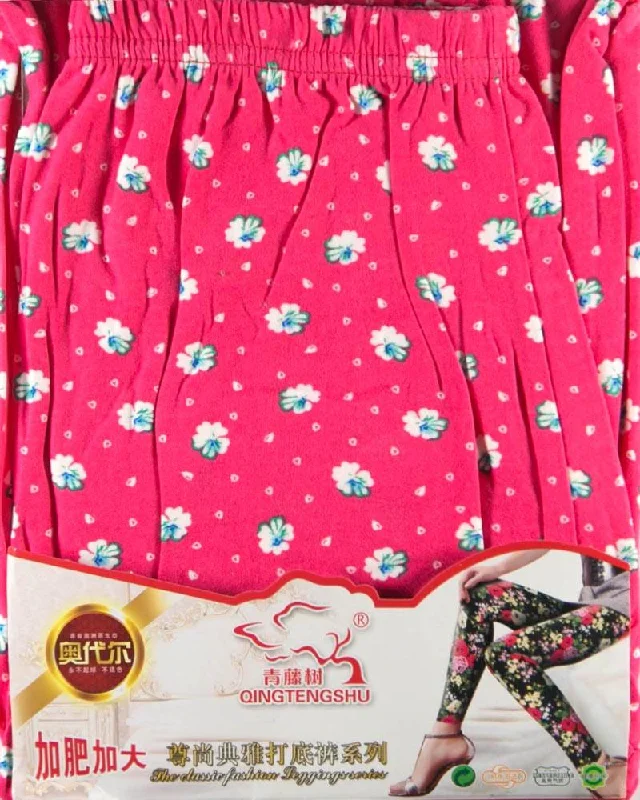 Printed Tights - Jersey Pajama For Women - PP-002 Postpartum pajama sets