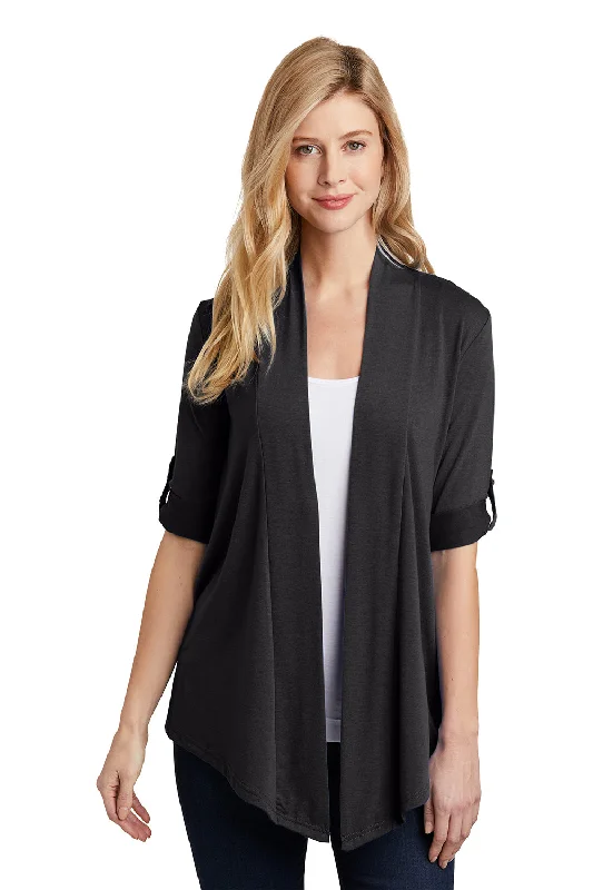 Port Authority Womens Concept Shrug - Smoke Grey Best sweaters for travel