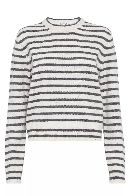 Sparkling & Dazzling Striped Sweater Columbia sweaters