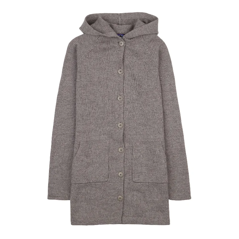 W's Merino Hooded Cardigan Cotton sweaters