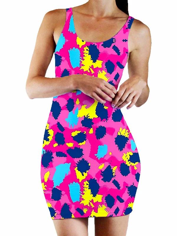 Pink Panther Bodycon Mini Dress Sequin mini dresses
