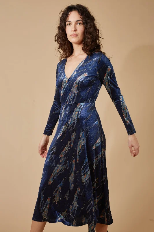 Badlands and Blues Zelda Dress Lightweight midi dresses for hot weather