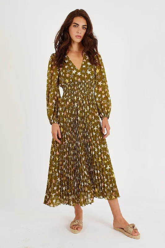 Gravity's Rainbow Aurora Dress Best midi dresses for petites