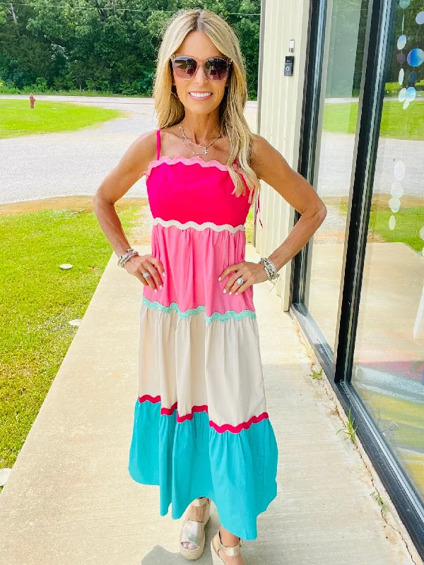 SPICY MARGARITIA DRESS--FLASH SALE Best midi dresses for petites