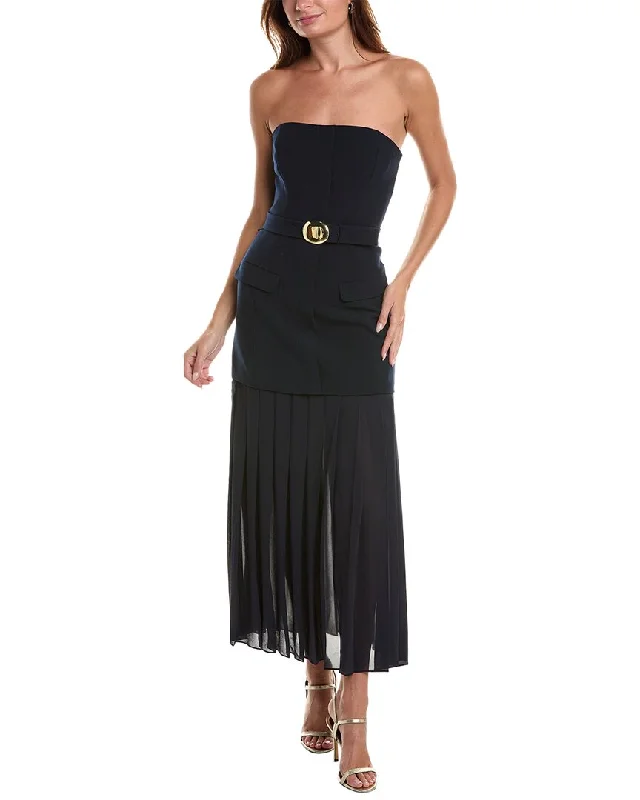 Nicholas Womens  Reagan Maxi Dress, 0, Navy Best maxi dresses for elegant looks