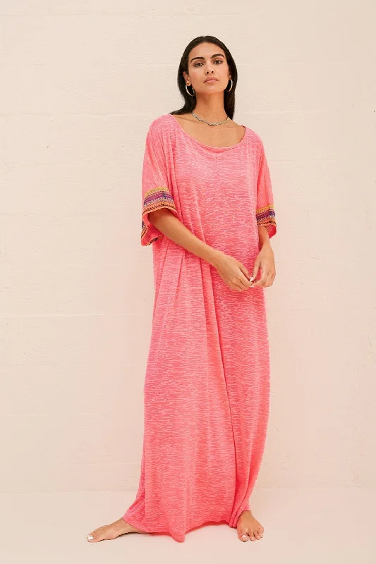 Mesh Sleeve Maxi Dress Budget-friendly maxi dresses