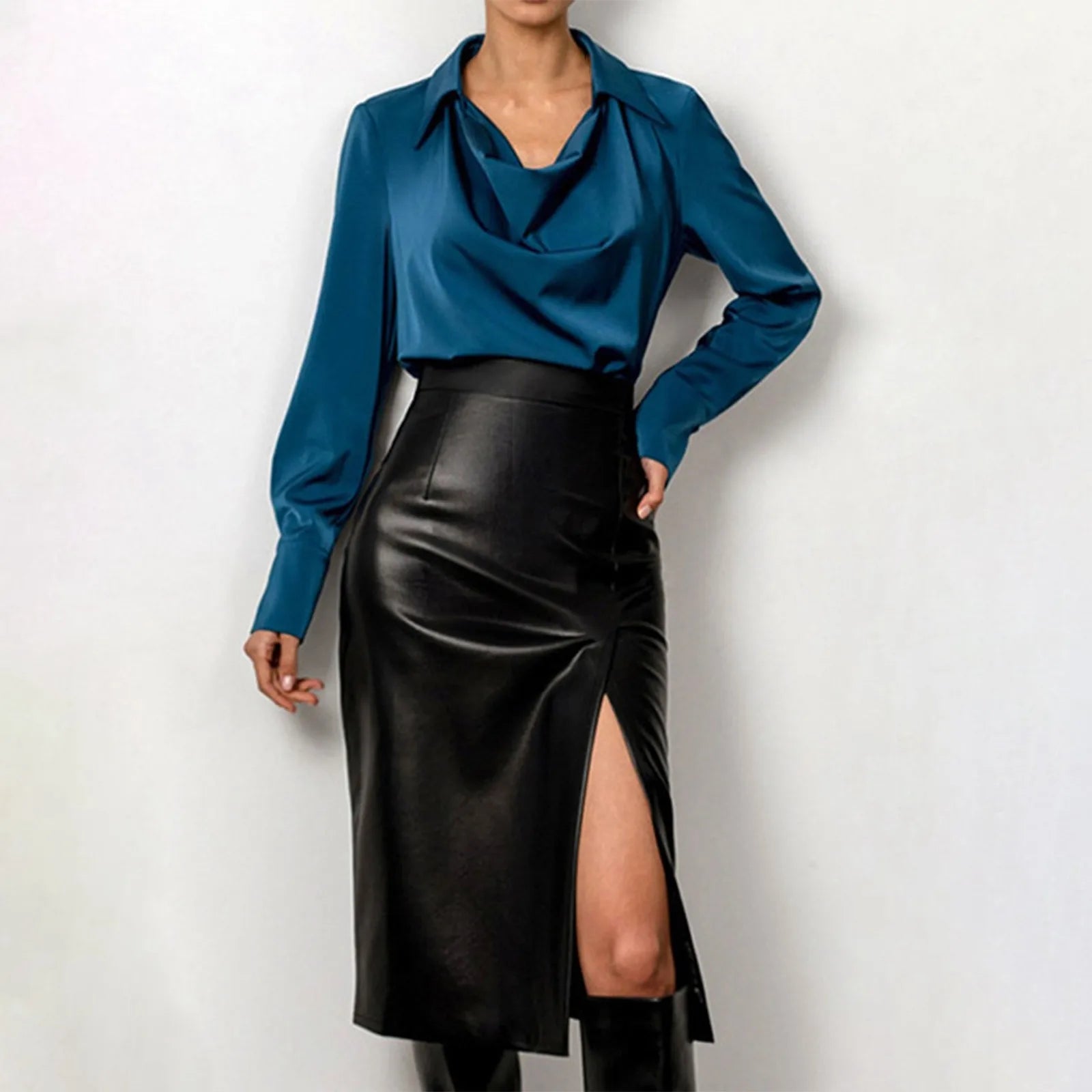 2024 Women Streetwear High Waist Fashion With Pockets Blue Short Jeans Skirt Casual Mini Skirt 2024 Women Streetwear High Waist Fashion With Pockets Blue Short Jeans Skirt Casual Mini Skirt