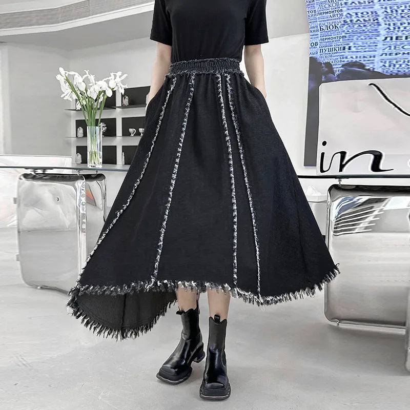 Denim Mini Women Skirt Summer Solid Color Skinny Fashion New Washed Skirt Sleek Mini Skirt Denim Mini Women Skirt Summer Solid Color Skinny Fashion New Washed Skirt Sleek Mini Skirt