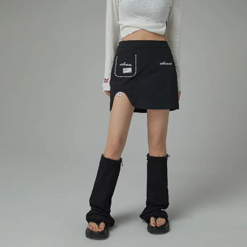 Unbalanced Mini Skirt Mini Skirt Chic