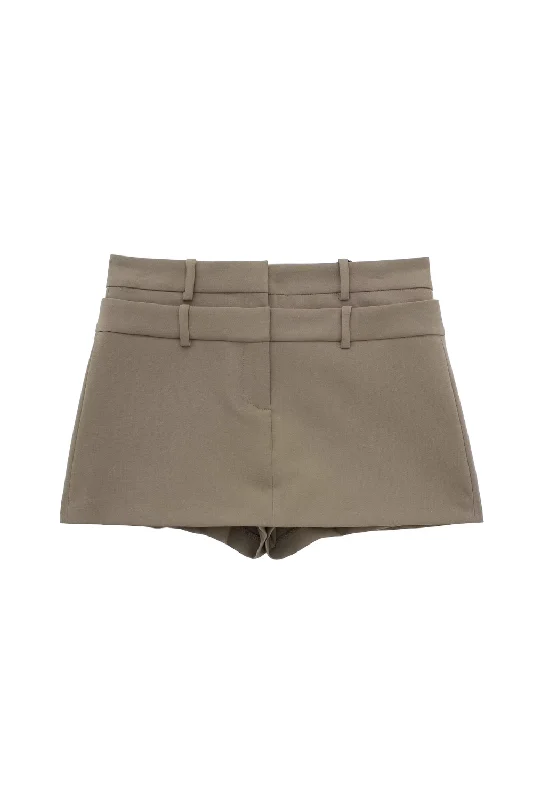 'Judith' High Waist Shorts Vintage Mini Skirt