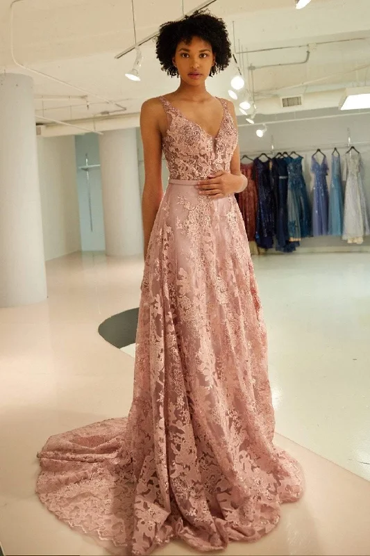 Andrea & Leo CDA0701 Long Prom Dress Evening Gown Tiered party dresses