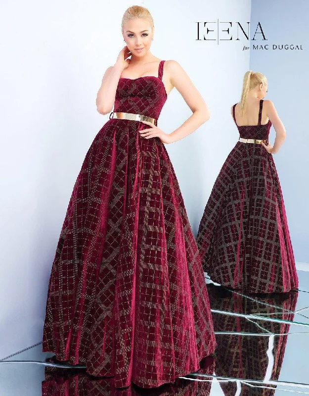 Mac Duggal 25949 Prom Long Velvet Ball Gown Elegant party dresses
