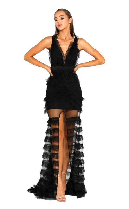 Portia And Scarlett 1973 Sleeveless Long Gown Dinner party dresses