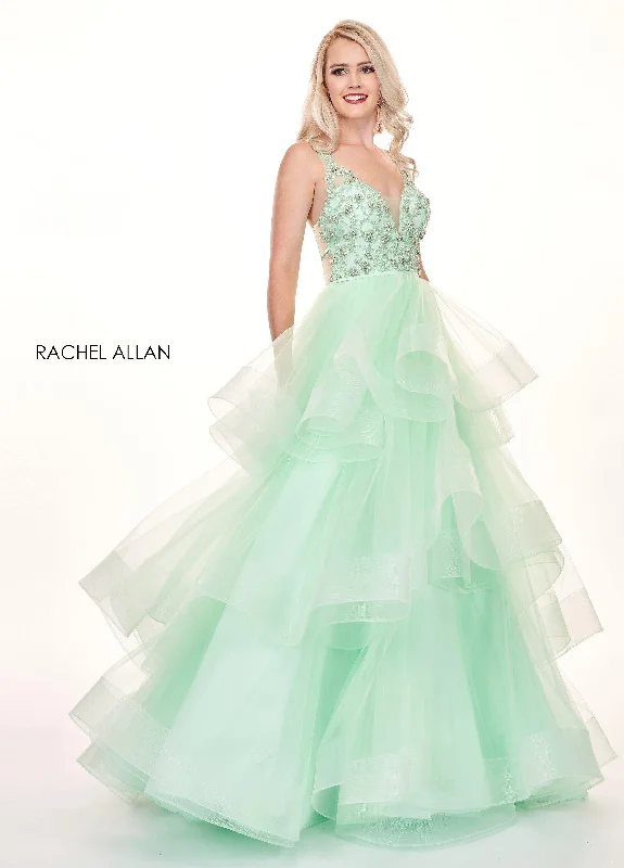 Rachel Allan Long Prom Dress Ball Gown Fall party dresses