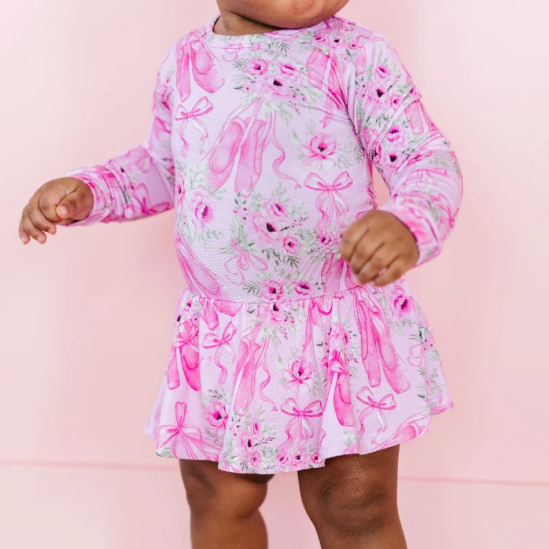 Ballet Blooms Ruffle Dress Designer unclassified dresses