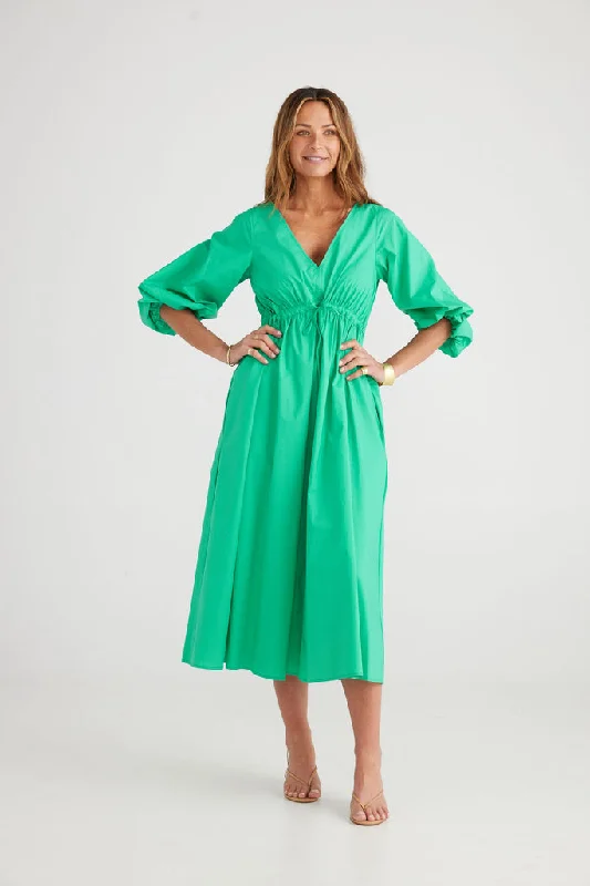 Brave+True Sunshine Dress Green Summer unclassified dresses