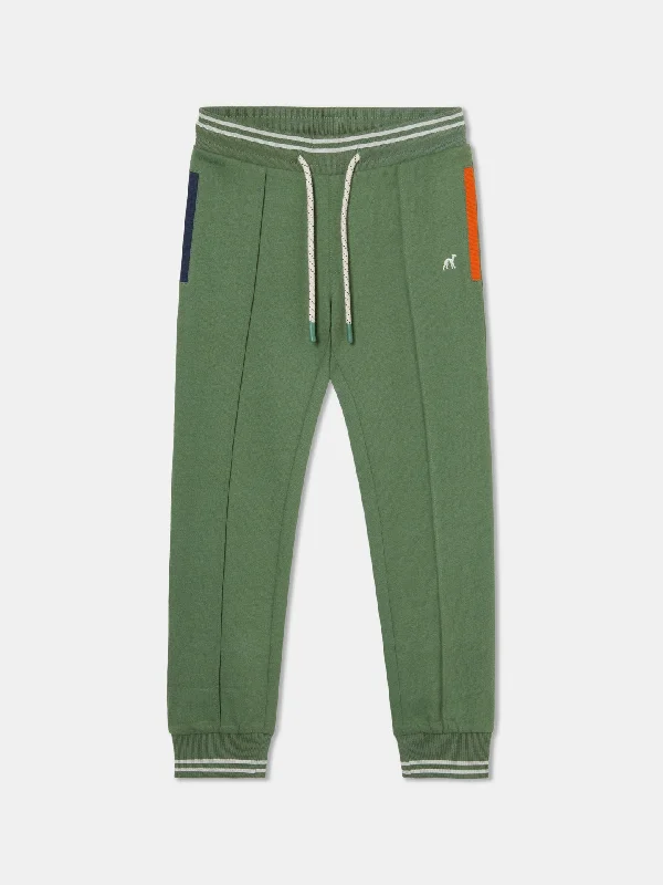 Clour Block Sportswear Trousers Beaded unclassified dresses