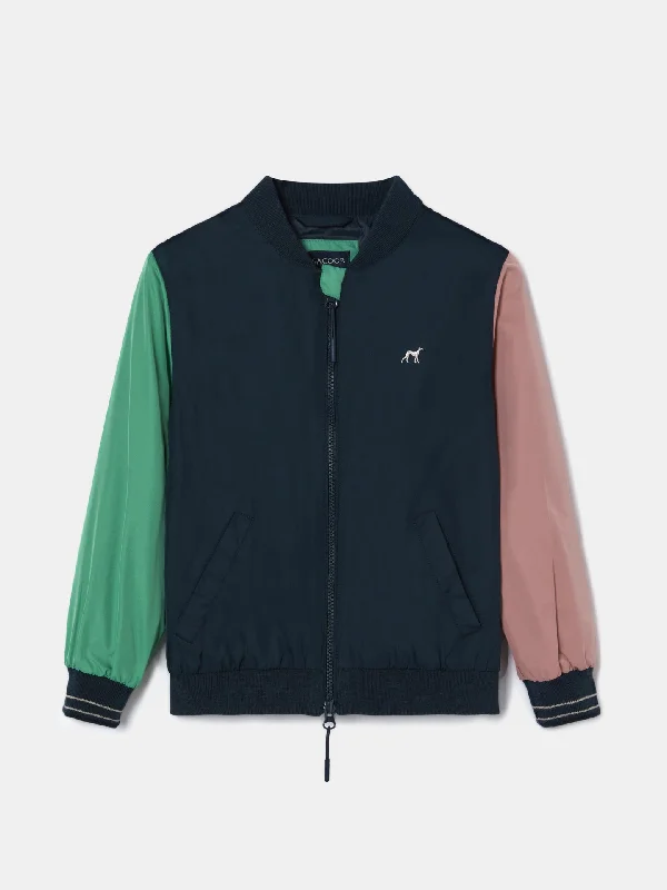Color Block Bomber Summer unclassified dresses