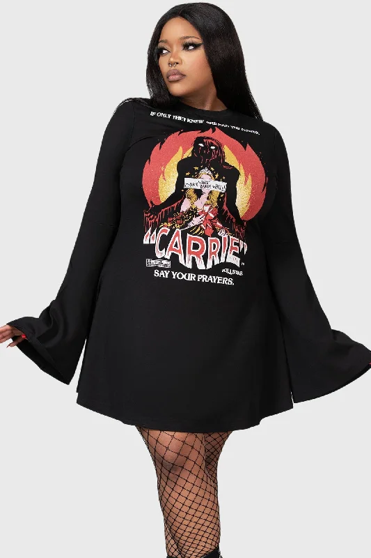 Creepy Carrie Skater Dress [PLUS] - Resurrect Elegant evening unclassified dresses