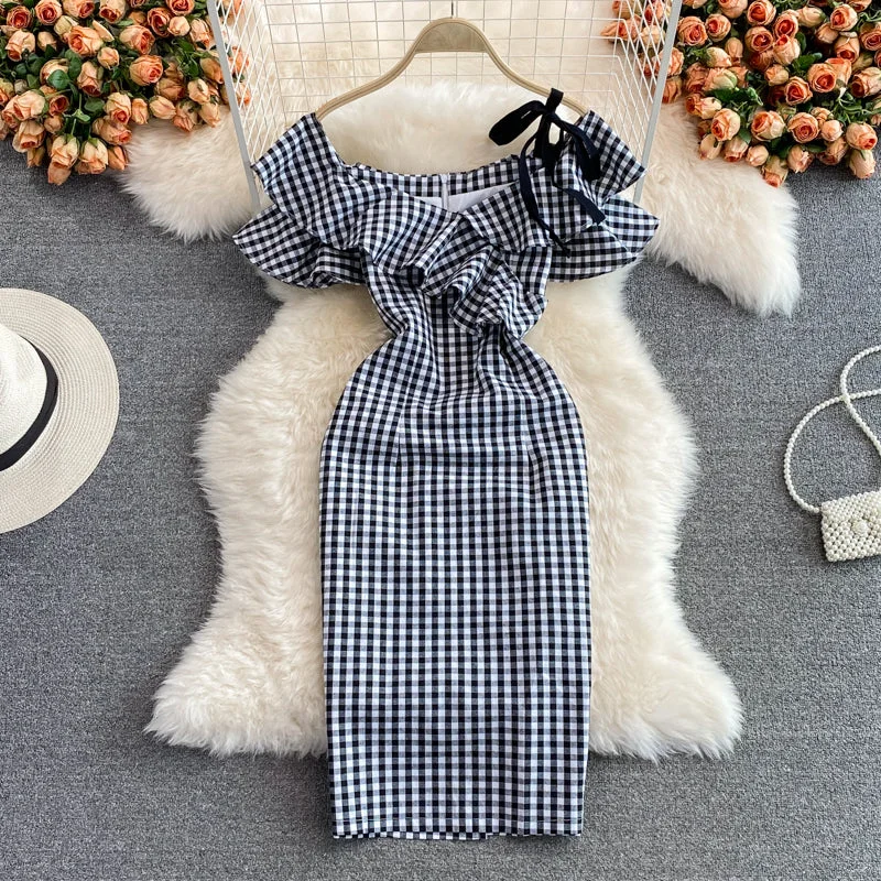 Cute plaid dress  486 Dark color unclassified dresses