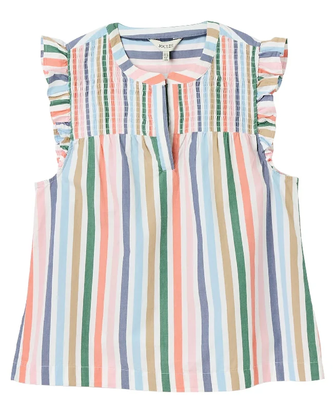 Cynthia Striped Cotton Blouse - Multi Anniversary unclassified dresses