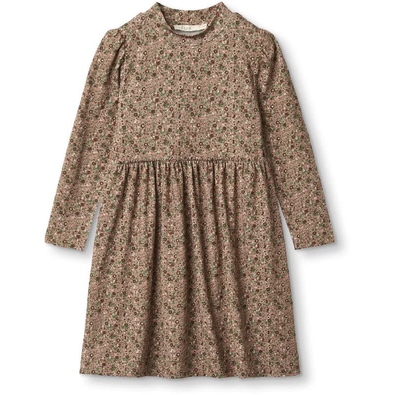 Fliink Humus Aop. Kelly Ls Dress Luxury unclassified dresses