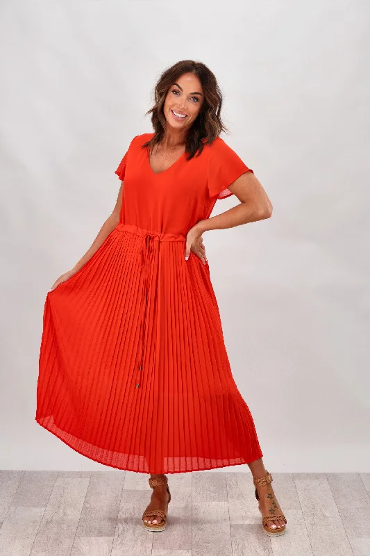 Gloss by Shine On Nyla Dress Rust Sleeveless unclassified dresses