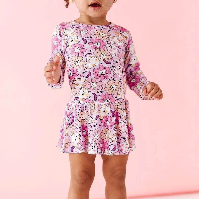 Let's BOOgie Ruffle Dress Wrap unclassified dresses