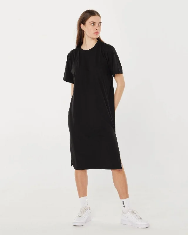 Huffer Boyfriend Dress Black Luxury unclassified dresses