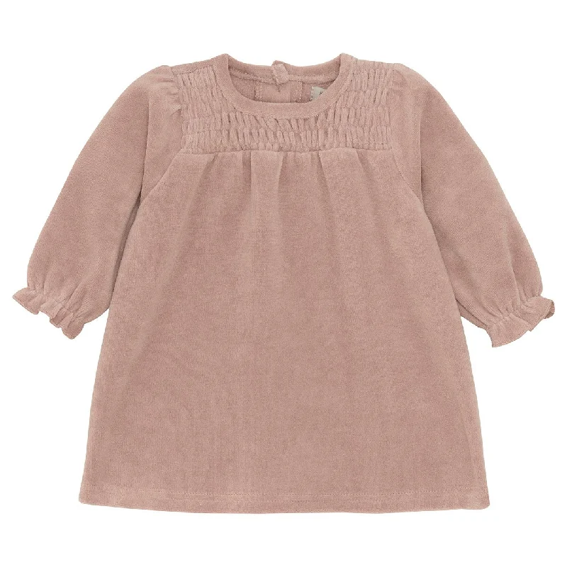 Huttelihut Fawn Dress Velour Color block unclassified dresses