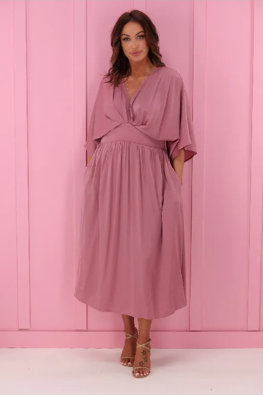 Jane James Florian Batwing Dress Rose Popular unclassified dresses