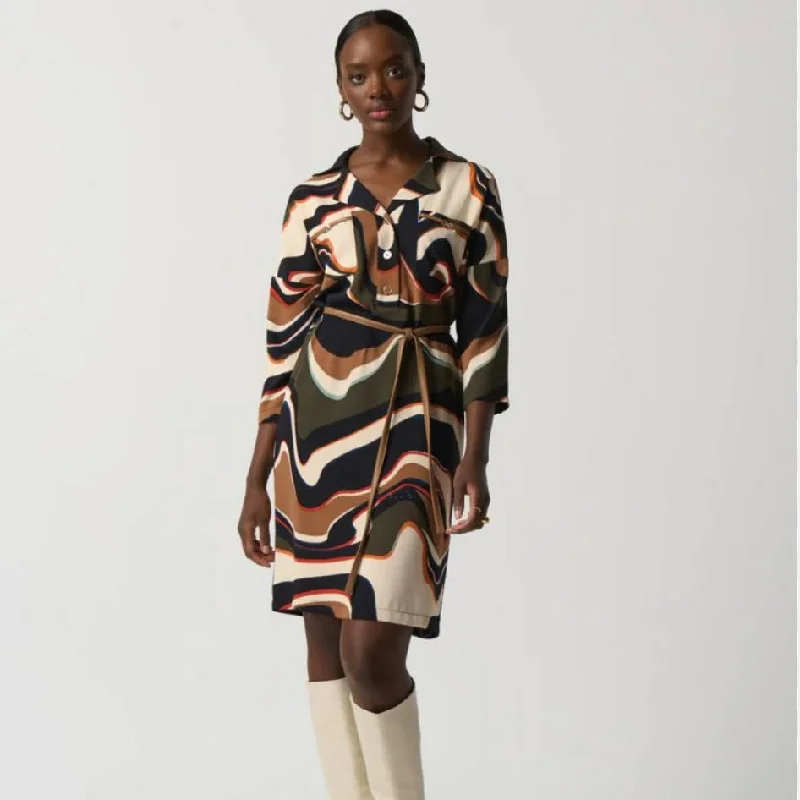 Joseph Ribkoff Abstract Dress Date night unclassified dresses