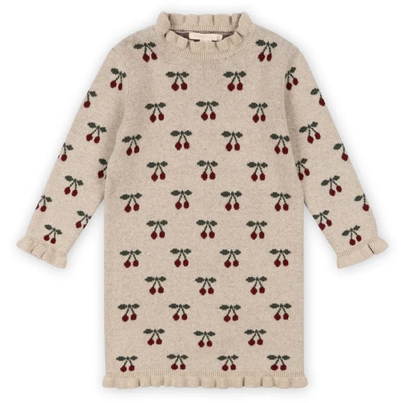Konges Sløjd Cherry Sika Knit Dress Breathable unclassified dresses