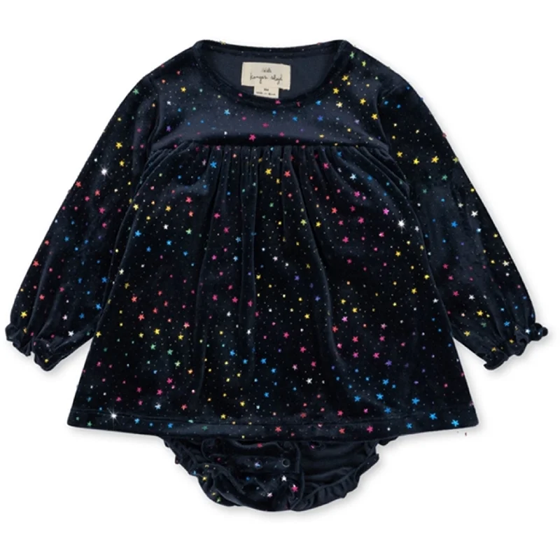 Konges Sløjd Etoile Multi Sparkle Jingle Glitter Romper Dress Long unclassified dresses
