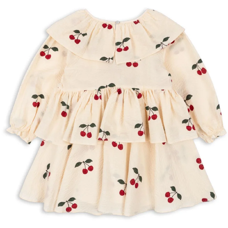 Konges Sløjd Ma Grande Cerise Lunella Dress Gots Breathable unclassified dresses