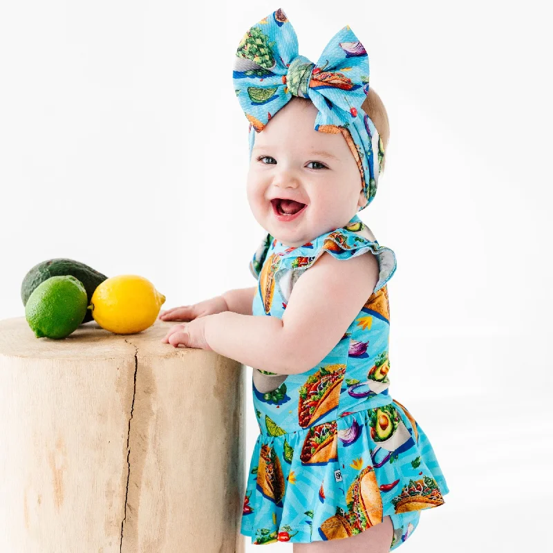 Let's Taco-Bout It Ruffle Dress Spring unclassified dresses