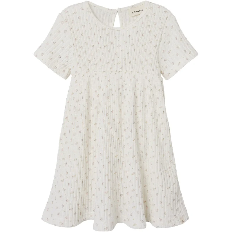 Lil'atelier Coconut Milk Hulla Dress Bold pattern unclassified dresses