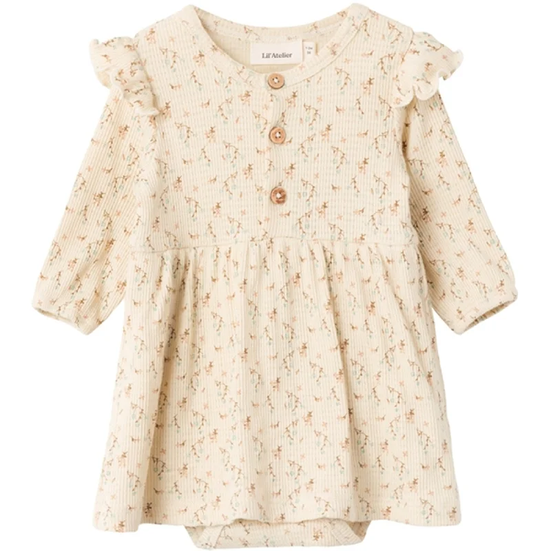 Lil'Atelier Fog Thida Body Dress Earthy tone unclassified dresses