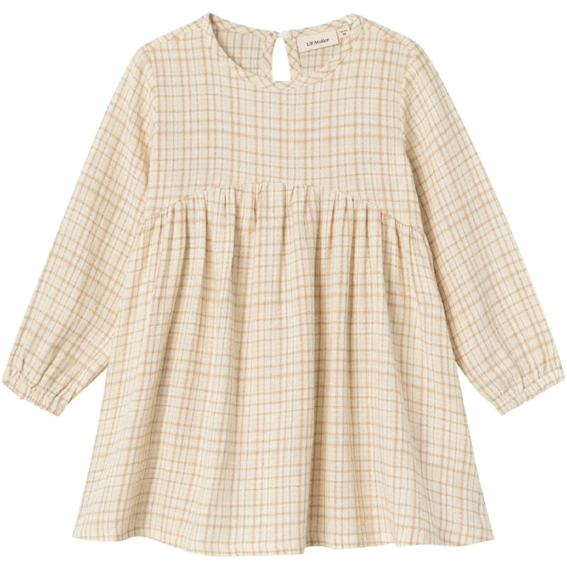 Lil'Atelier Lemon Icing Kaley Loose Dress Soft fabric unclassified dresses