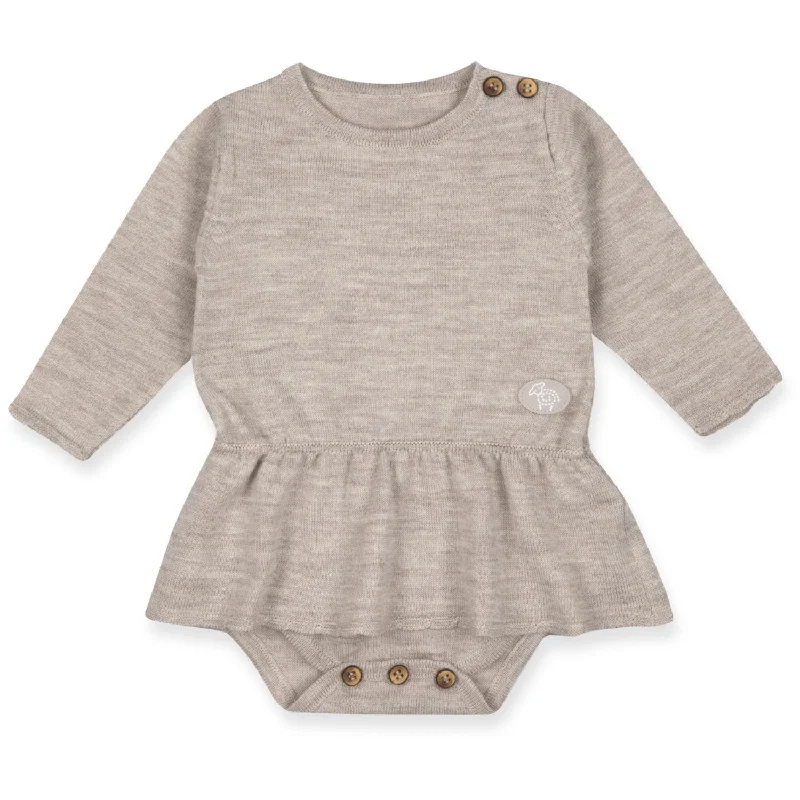 Lillelam Light Beige Romper Dress Baby Nature Affordable unclassified dresses