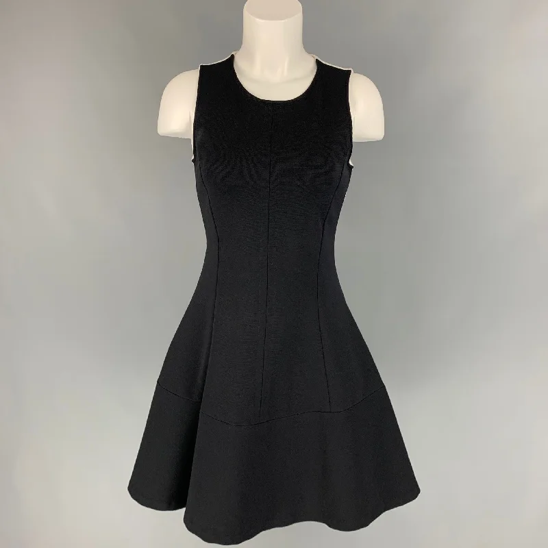 LISA PERRY x BARNEY'S NEW YORK Size 2 Black & White Polyamide Color Block A-line Dress Summer unclassified dresses LISA PERRY x BARNEY'S NEW YORK Size 2 Black & White Polyamide Color Block A-line Dress Summer unclassified dresses