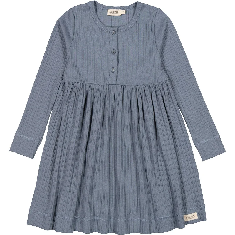 MarMar Modal Broad Rib Stormy Blue Dress Dima High-low unclassified dresses