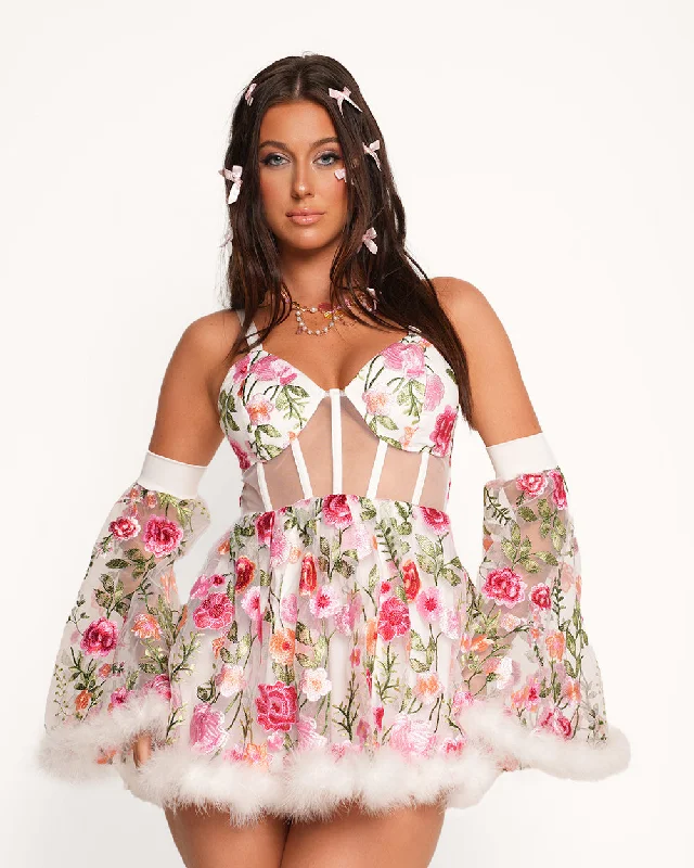 Midsummer Dreaming Dress Set Satin unclassified dresses