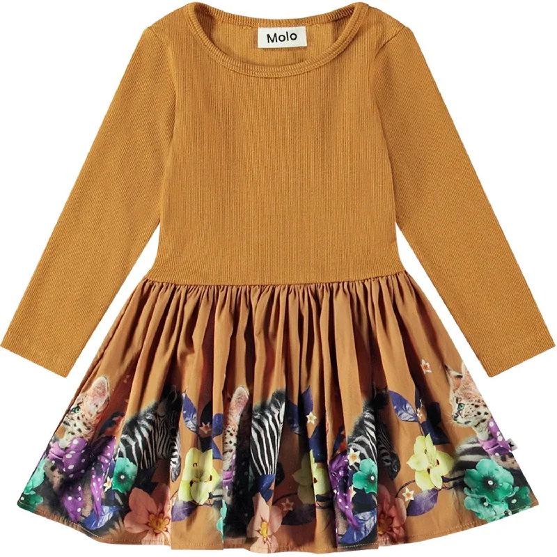 Molo Friendly Zebra Candi Dress Casual chic unclassified dresses