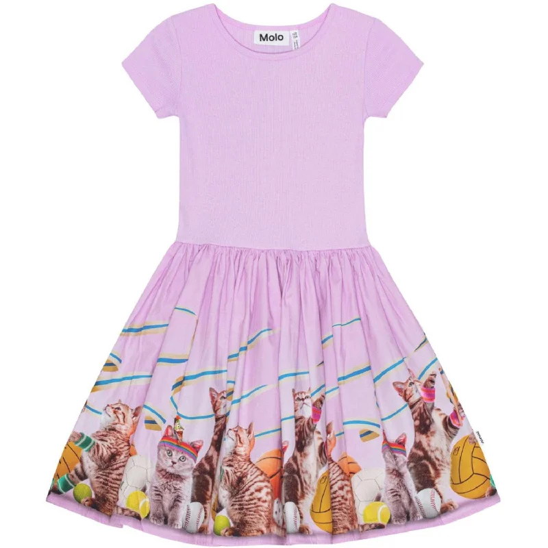Molo Sporty Cats Cissa Dress Chiffon unclassified dresses