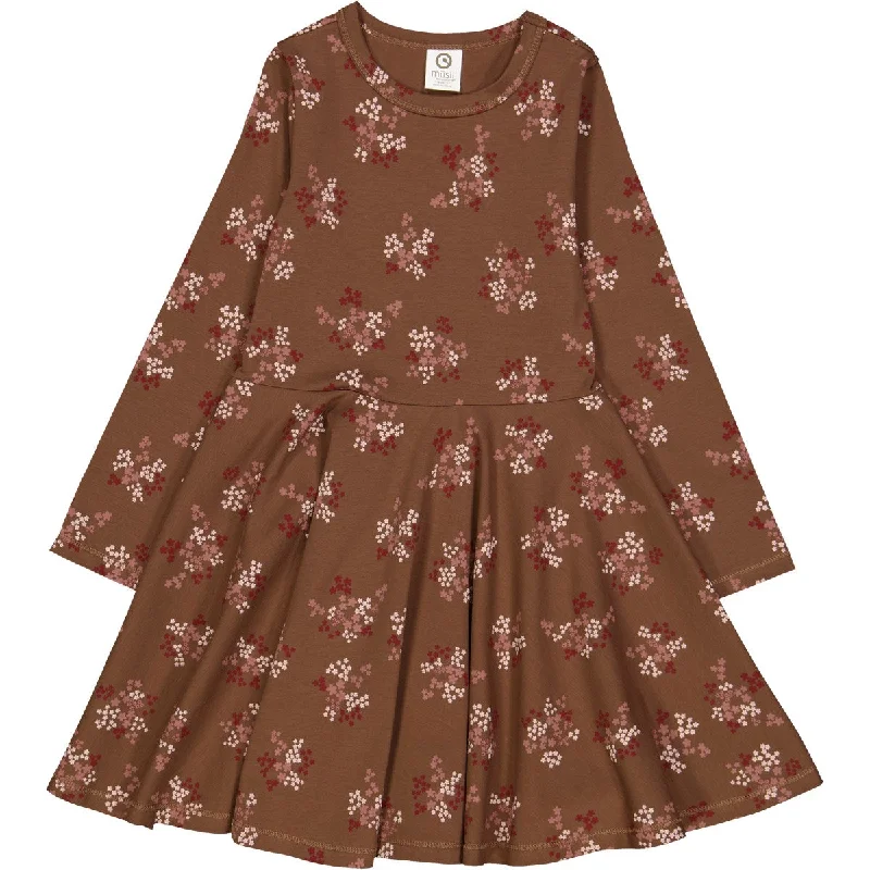 Müsli Bark/ Cabernet/ Nightingale Flora Swing Dress Short unclassified dresses