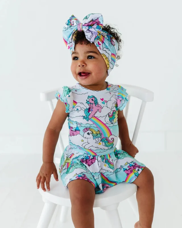 My Little Pony: Classic Cap Sleeve Ruffle Dress Casual chic unclassified dresses